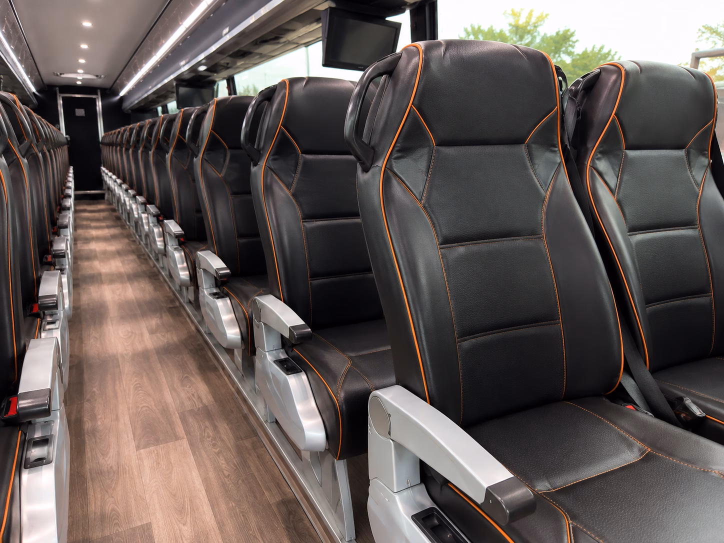 multi stop concert charter bus rentals across federal way