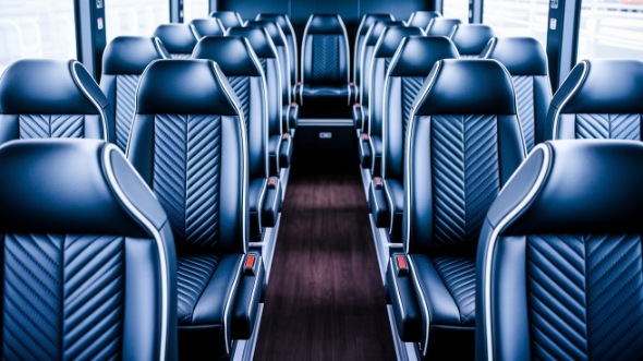 federal way 18 passenger minibus inside
