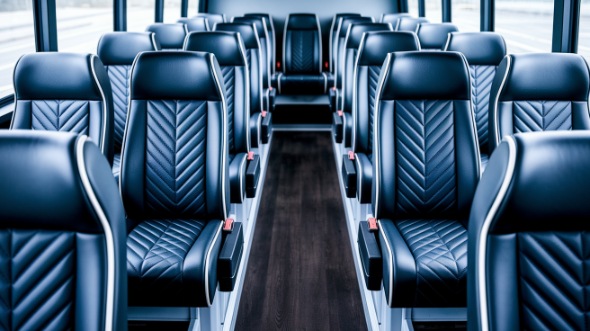 federal way 20 passenger minibus inside