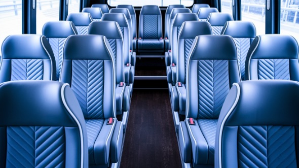 federal way 28 passenger minibus inside