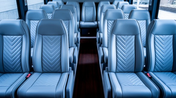 federal way 35 passenger minibus inside