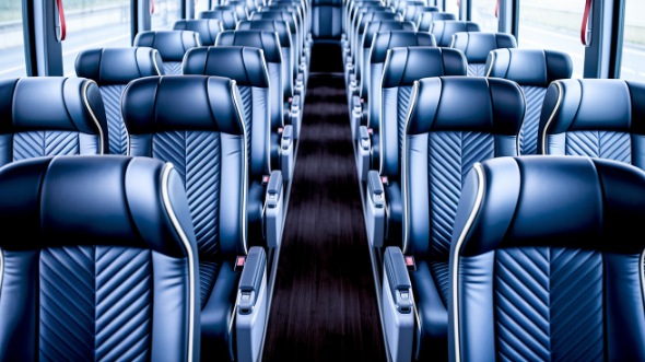 federal way 55 passenger charter bus rental