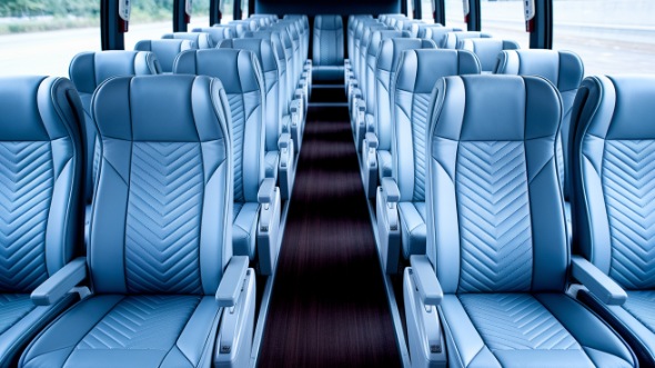 federal way 56 passenger charter bus interior