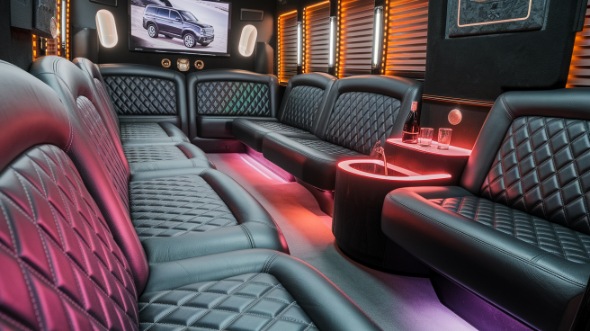 federal way party bus rental inside