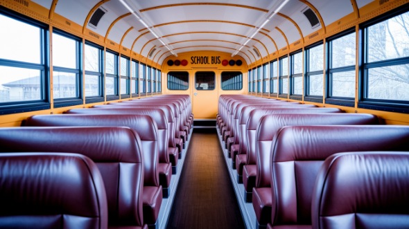 federal way school bus rental inside